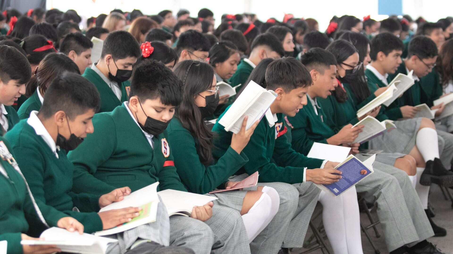 Alumnos de secundaria