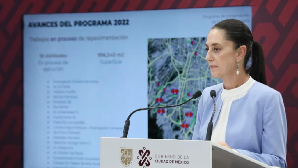 Claudia Sheinbaum, jefa de gobierno de la CDMX. Foto: Gobierno local