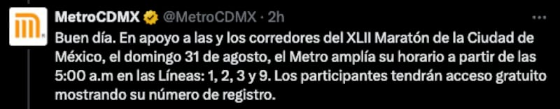 Metro CDMX