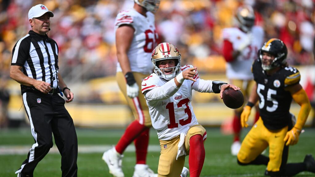 Brock Purdy brilló en su primera visita de la temporada