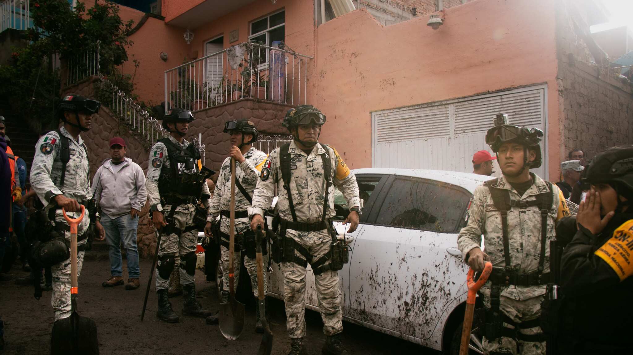 Las autoridades respondieron a daños por lluvia en las colonias Tabachines y Martinica. CORTESÍA