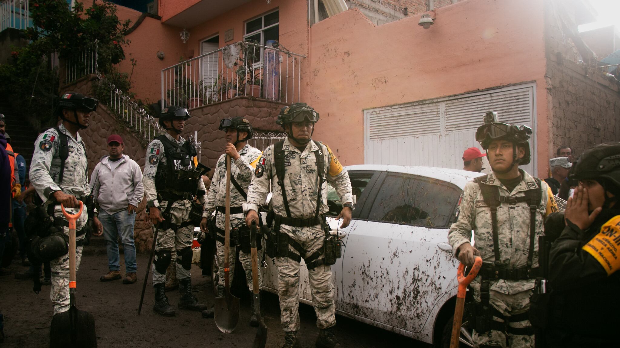Las autoridades respondieron a daños por lluvia en las colonias Tabachines y Martinica. CORTESÍA
