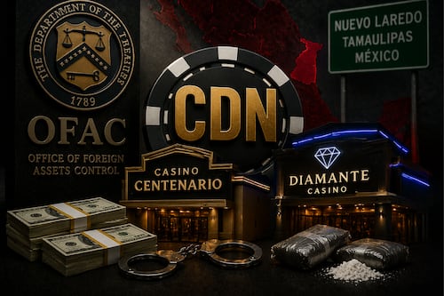 EE.UU. golpea estructura financiera del CDN: casinos en Tamaulipas operaban como centros de lavado