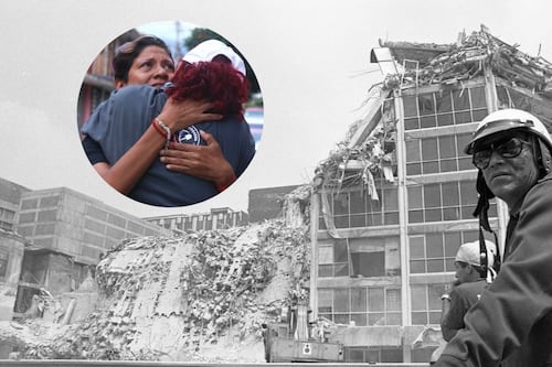 Luego de 40 años del terremoto del 19S, Claudia localiza a su madre