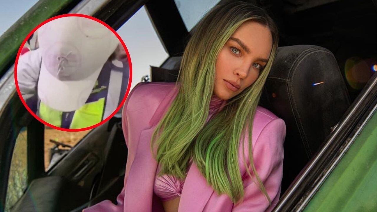 Belinda vuelve a disfrazarse para evitar la prensa tras polémica de Nodal