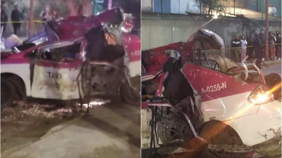 El impacto se produjo después de que el conducto perdió el control del auto.