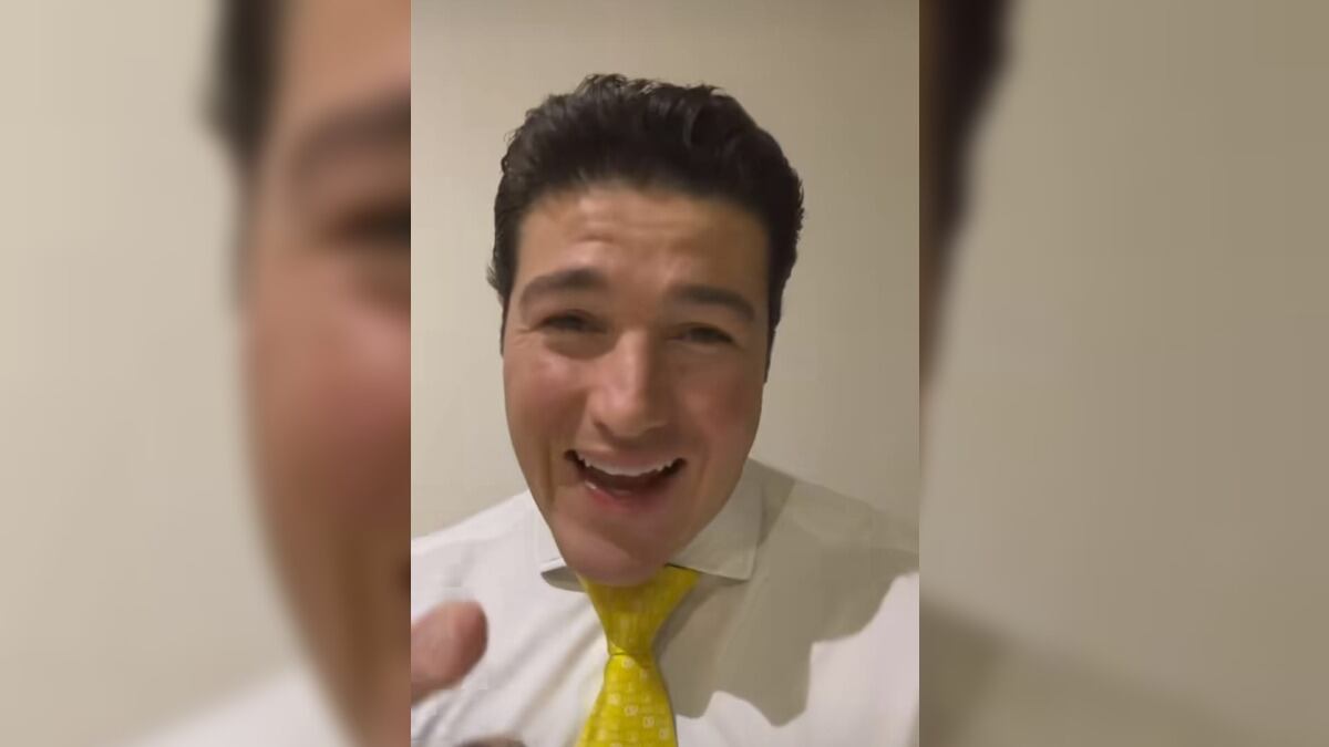 García se declaró orgullosamente universitario,