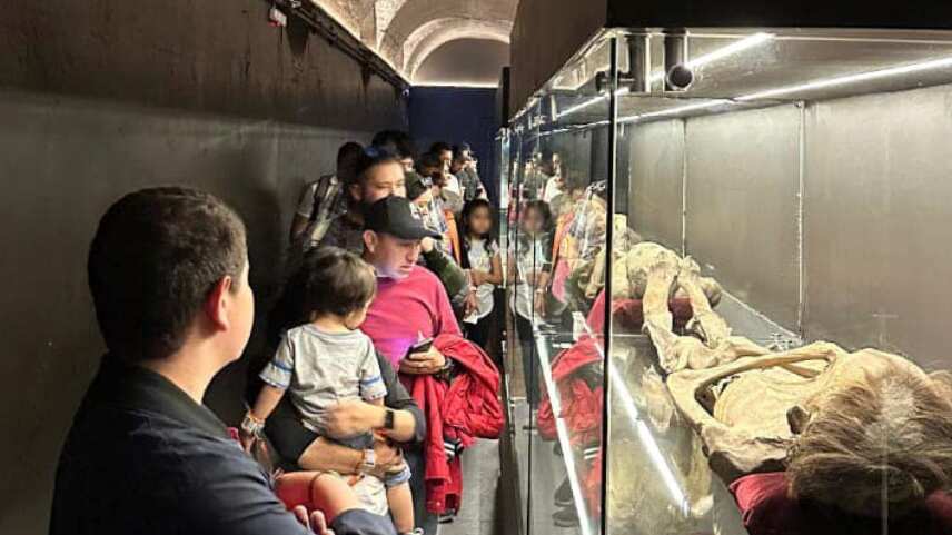 Más de 68 mil visitantes durante marzo en el Museo de las Momias de Guanajuato.
