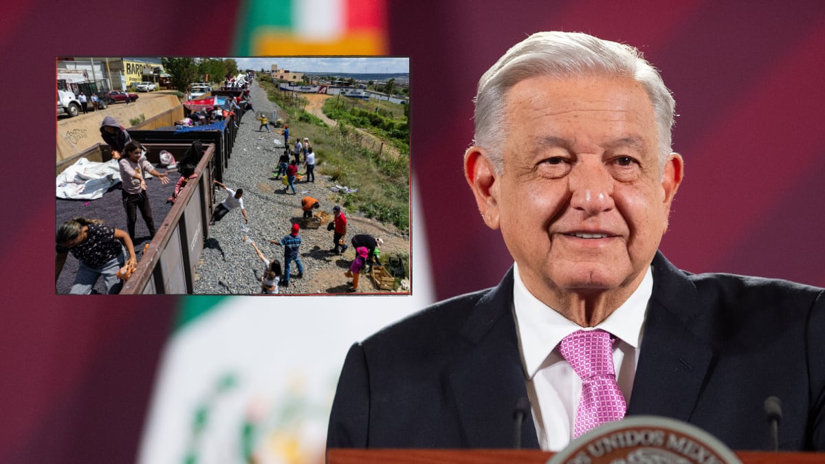 El presidente hizo breve mención del paro en Ferromex