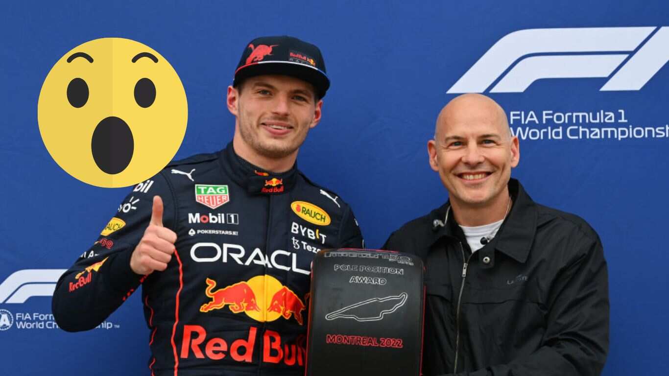 Max verstappen y Jacques Villeneuve