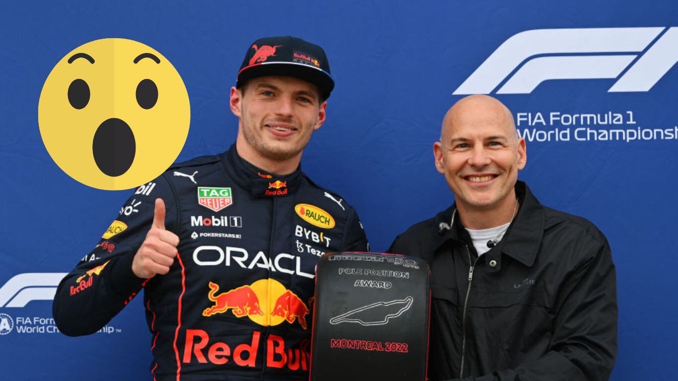 Max verstappen y Jacques Villeneuve
