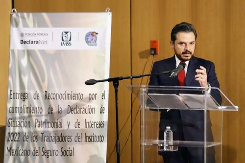 SFP reconoce al IMSS porque todo su personal cumplió con Declaración Patrimonial y de Intereses