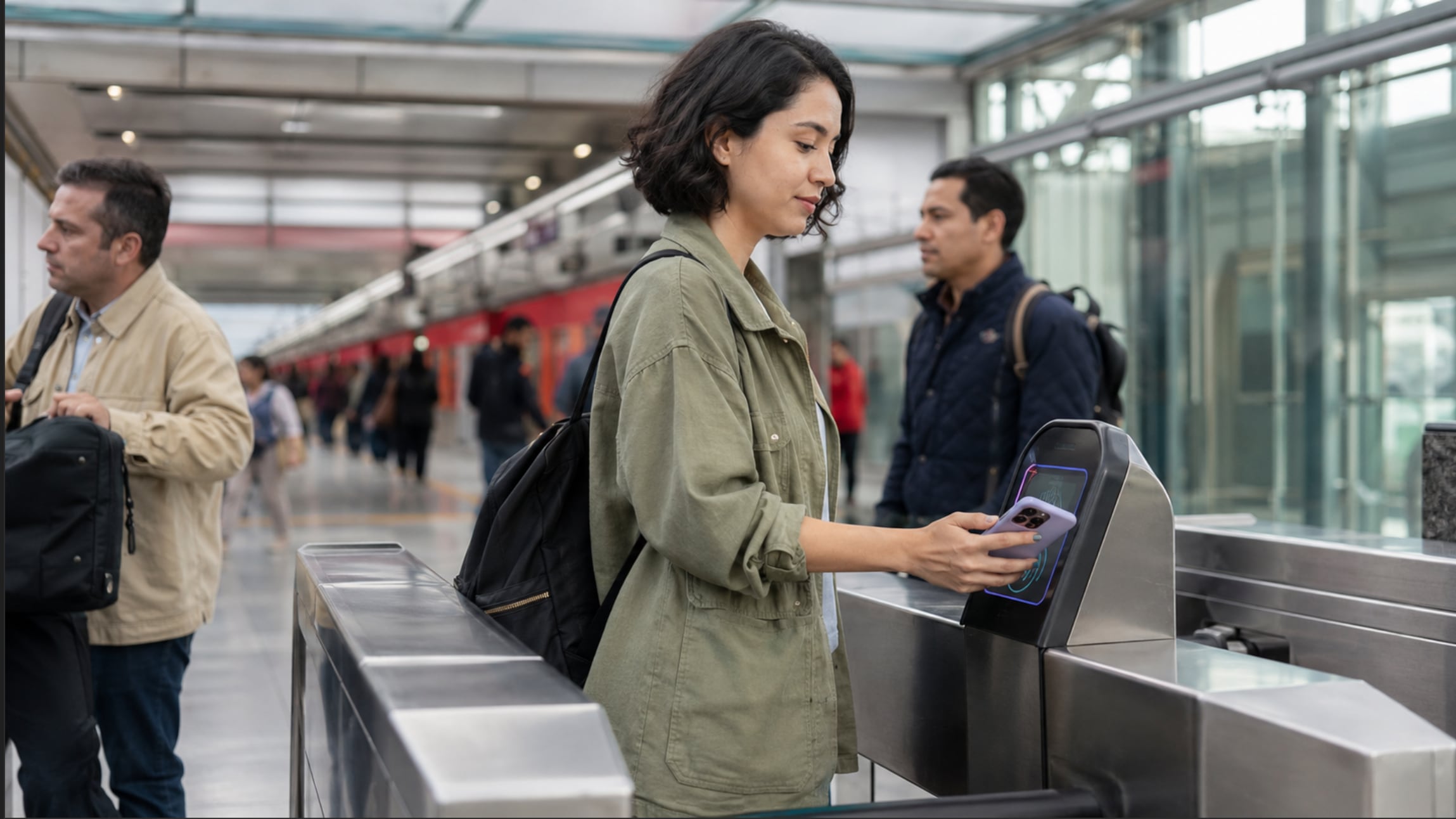 Pagos sin contacto en Metro y Metrobús