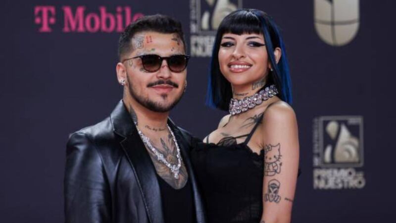 Christian Nodal y Cazzu