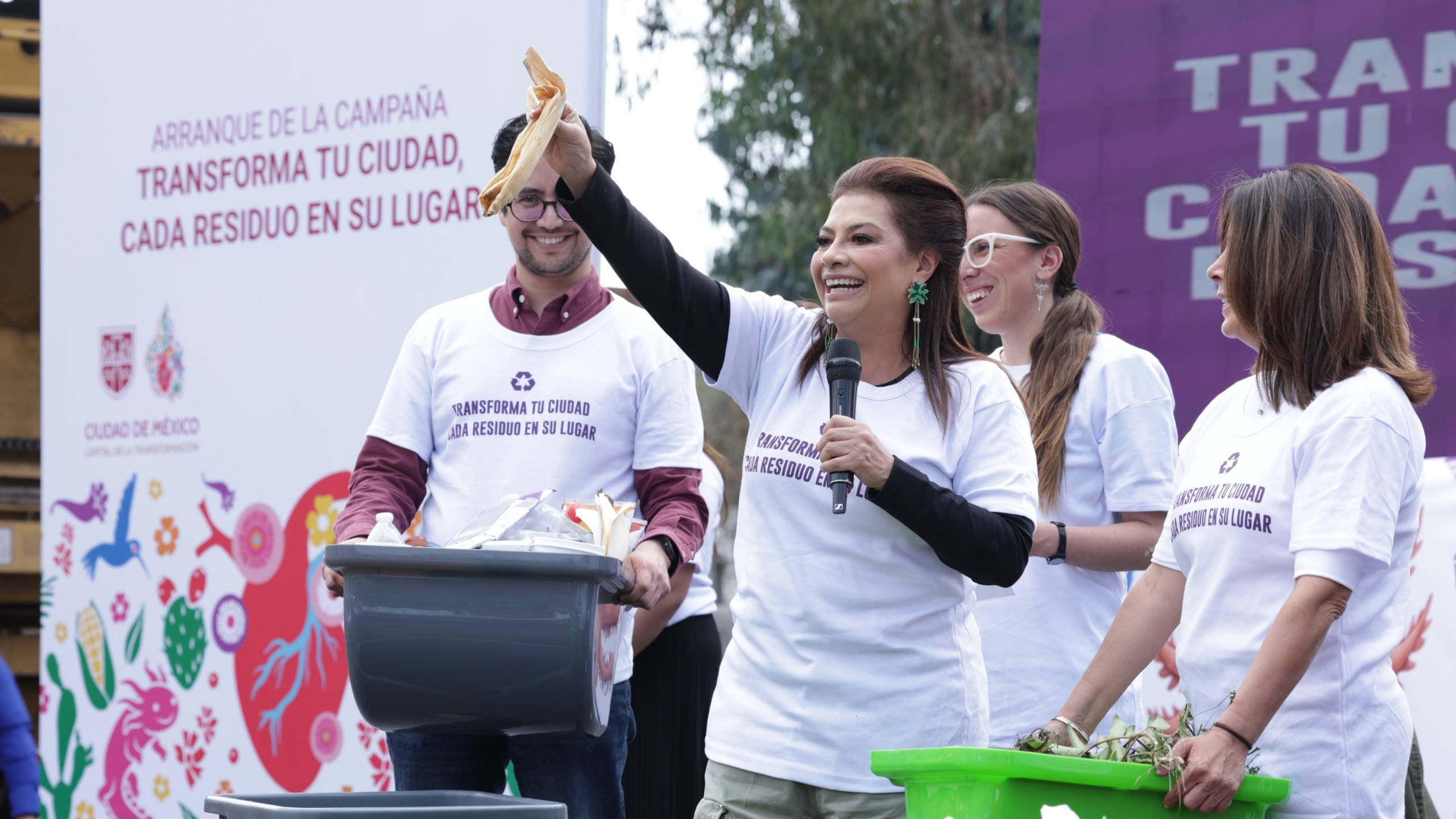 Transforma tu Ciudad: CDMX lanza la mayor campaña de separación de residuos en su historia