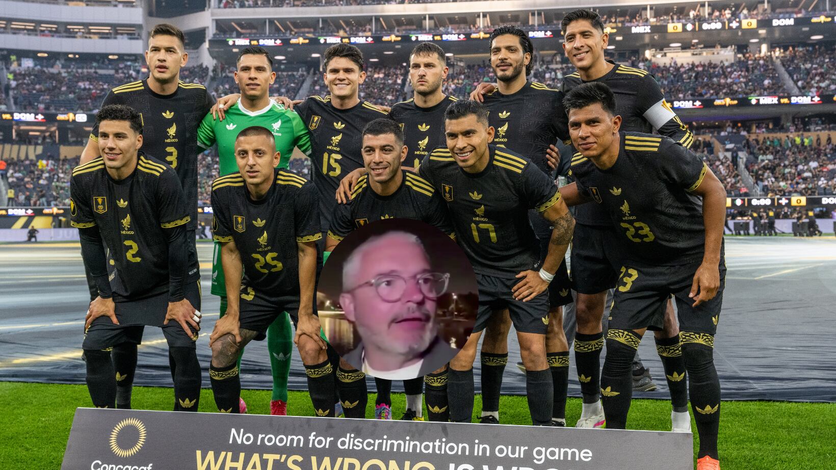 Periodistas mexicanos sufrieron agresión de un pseudoaficionado.