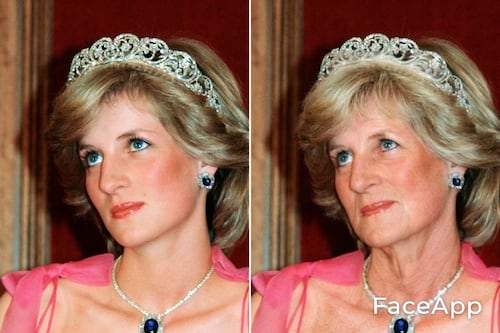 Así se vería Diana como reina, en la culminación del cuento de hadas