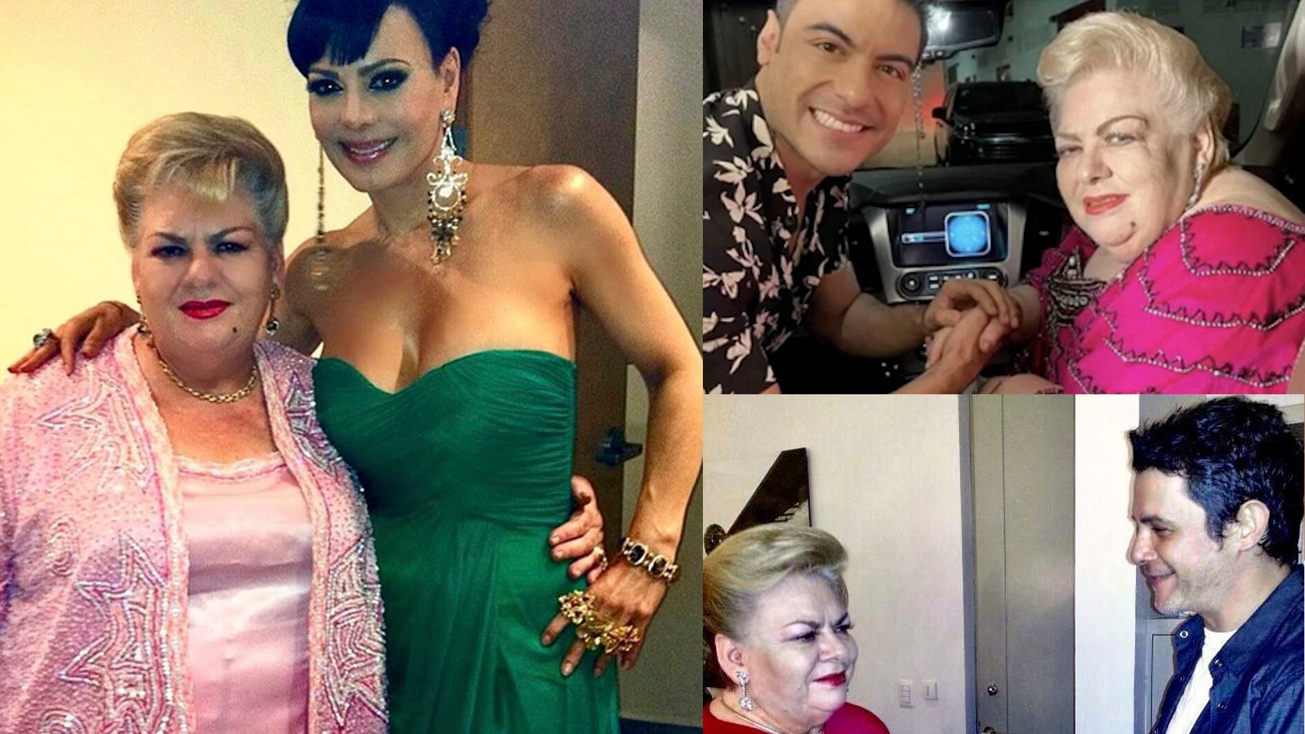 Famosos dan último adiós a Paquita la del Barrio