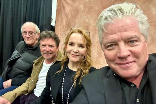 ¡Reencuentro de Back to the future! Comparten emotiva selfie llena de nostalgia