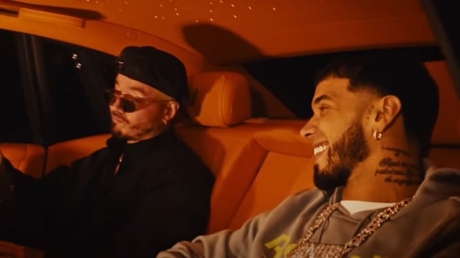 Anuel AA reveló el motivo por el que etiquetó a Karol G en la publicación y que J Balvin no tiene nada que ver con eso.