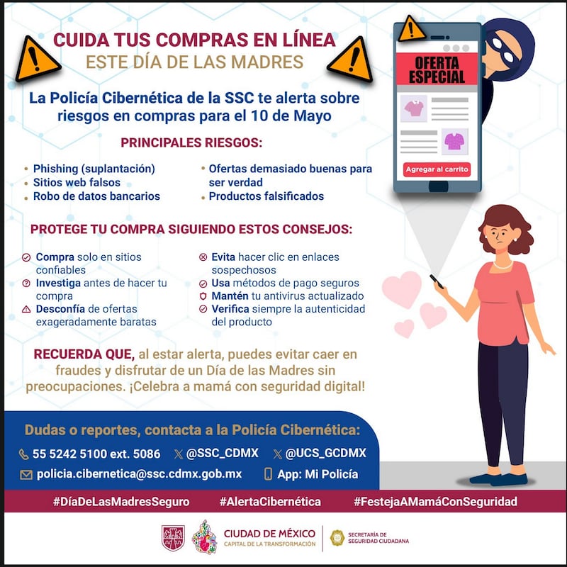 10 de Mayo policía cibernetica
