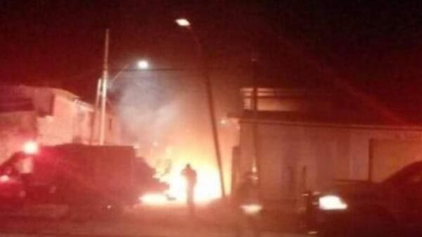 La explosión provocó lesiones en elementos de la Guardia Nacional. (Especial)