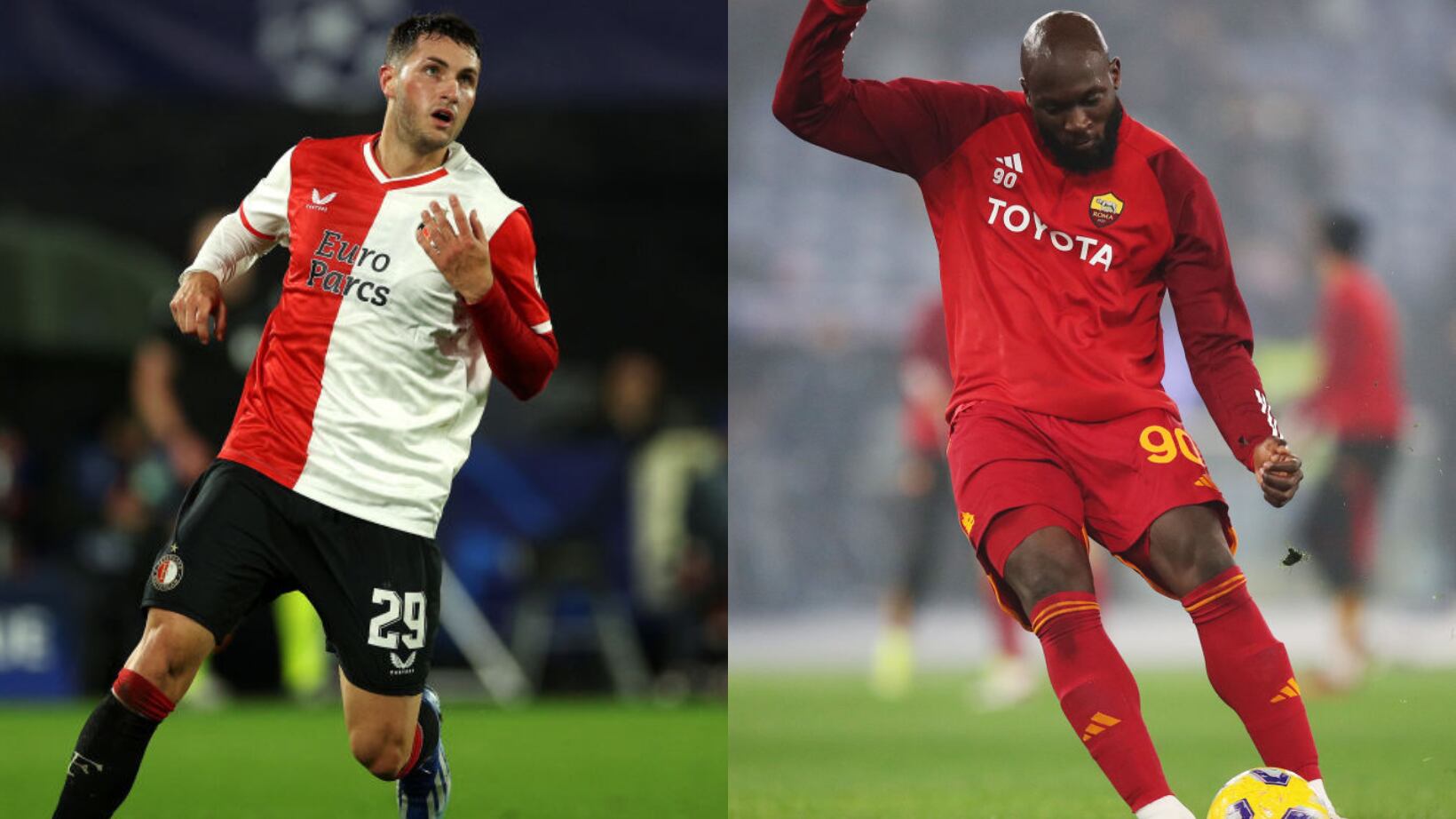 Santiago Giménez busca terminar con su sequía goleadora ante la Roma.