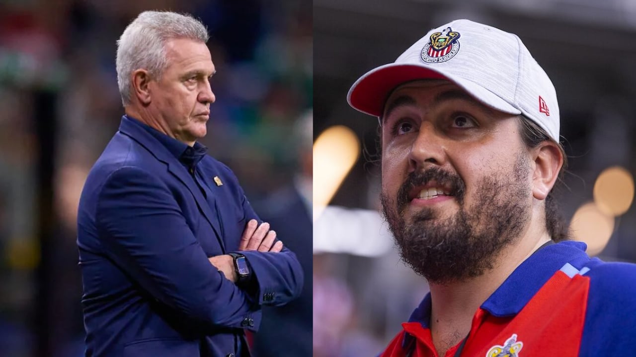 Javier Aguirre y Amaury Vergara