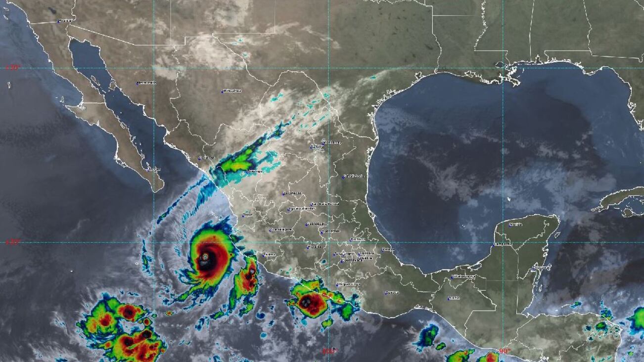 El ciclón provocará lluvias en al menos cuatro estados este domingo. (Especial)
