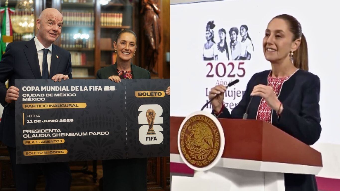 Sheinbaum regalaría boleto del Mundial