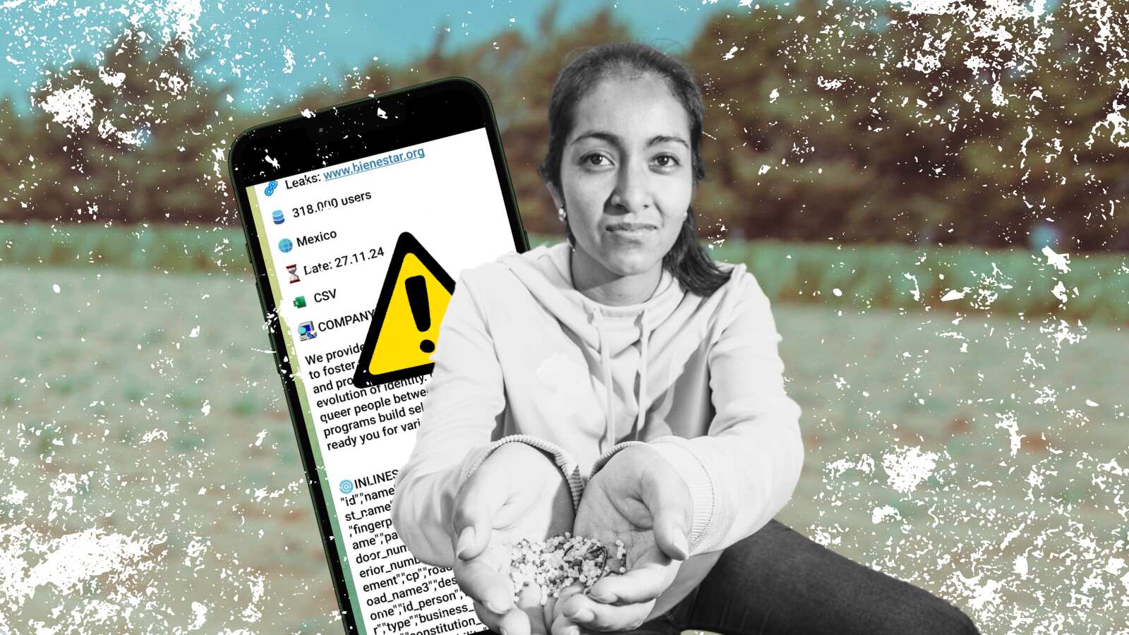 Más de 318 mil registros, incluidos nombres, CURP y datos biométricos, estarían a la venta por $500 USD en la dark web.