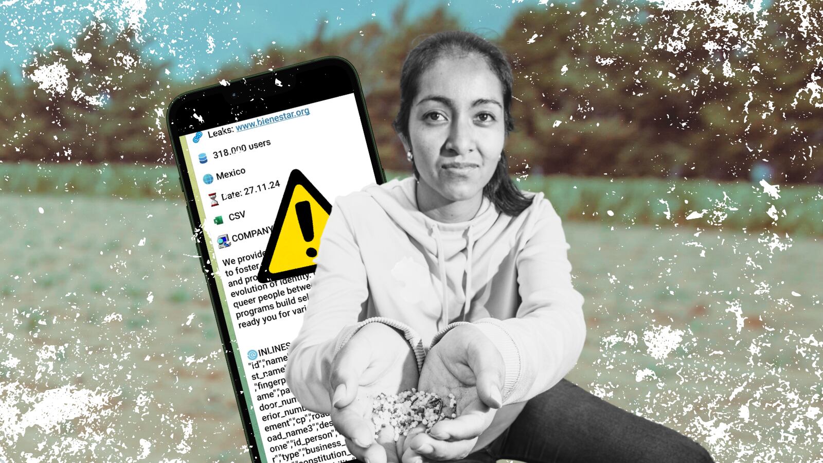 Más de 318 mil registros, incluidos nombres, CURP y datos biométricos, estarían a la venta por $500 USD en la dark web.