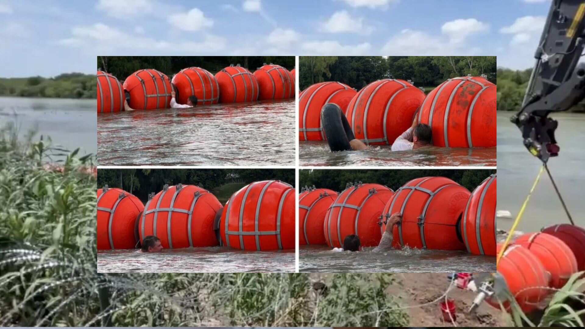 En las últimas semanas se ha incrementado el número de migrantes lesionados que intentan evadir el alambre de púas.