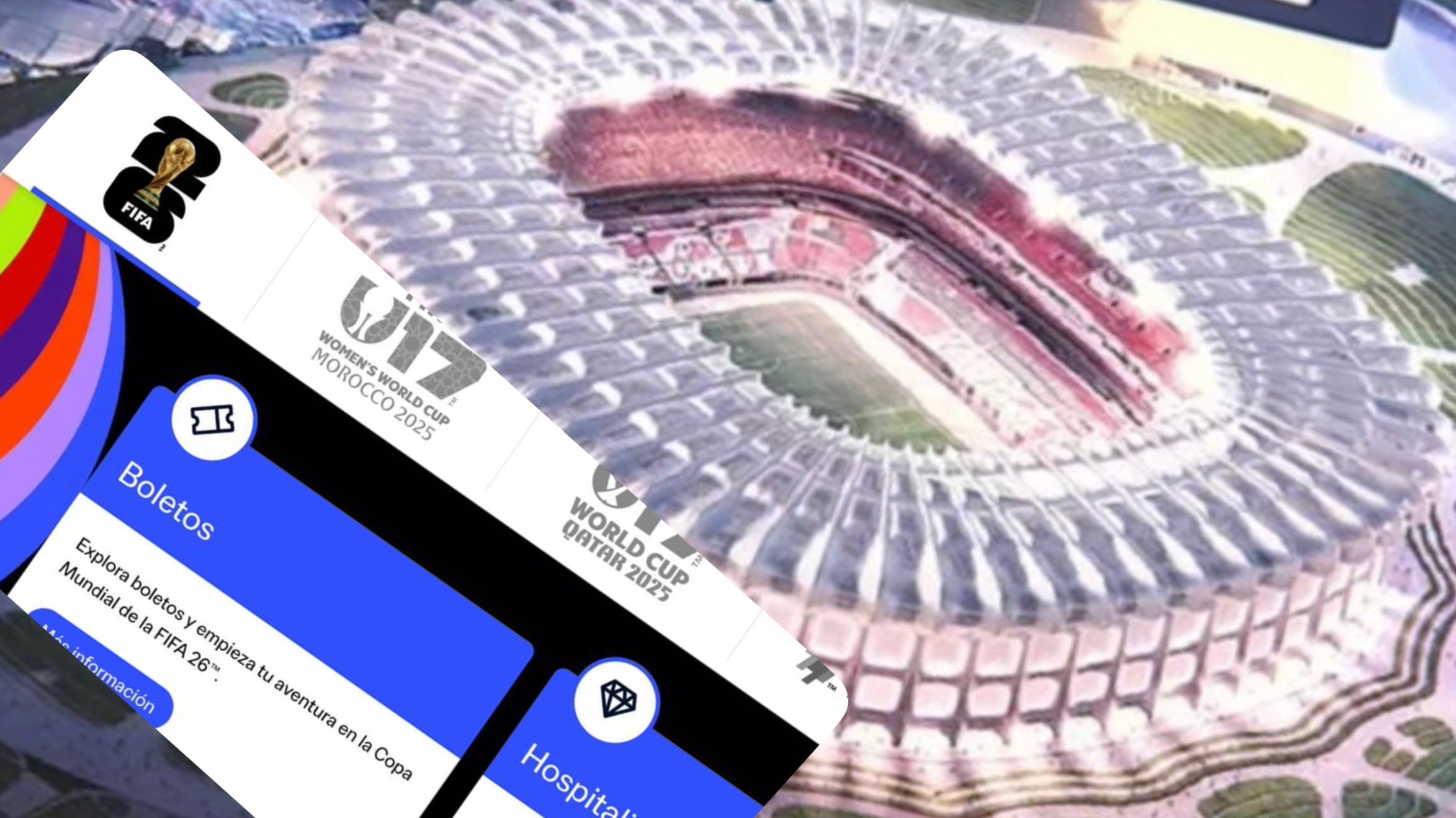 México encabeza la lista de los boletos de hospitalidad más caros del Mundial 2026, a pesar de tener el ingreso promedio más bajo entre los países sede. En la imagen, el Estadio Azteca, uno de los recintos que albergará partidos del torneo