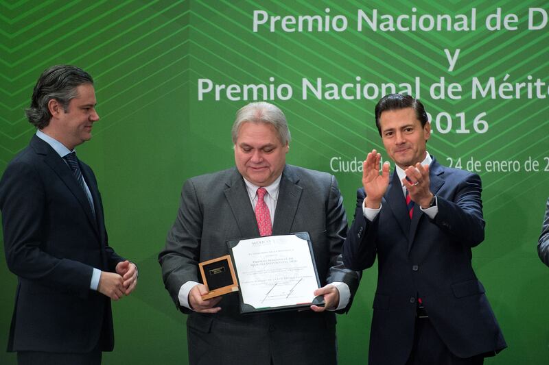 Carlos Bremer fue galardonado con el Premio Nacional del Deporte en 2016.