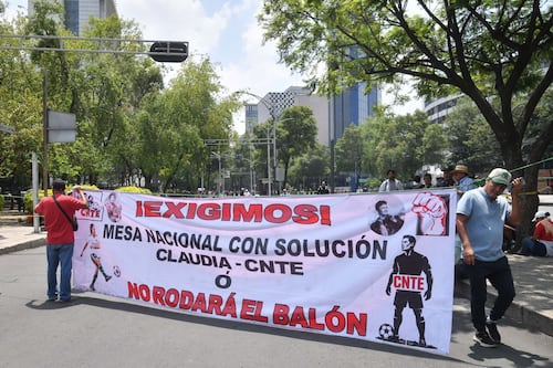 La CNTE golpea los preparativos del Mundial 2026: protestas alcanzan al Fan Fest