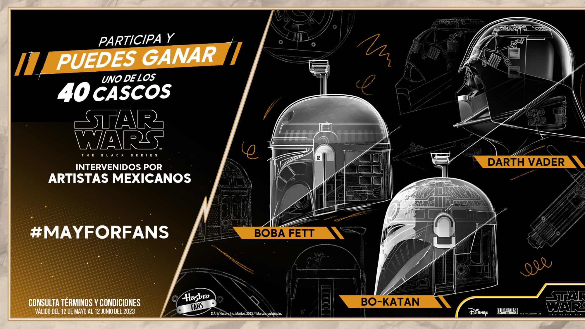 Cascos Coleccionables Star Wars de Hasbro