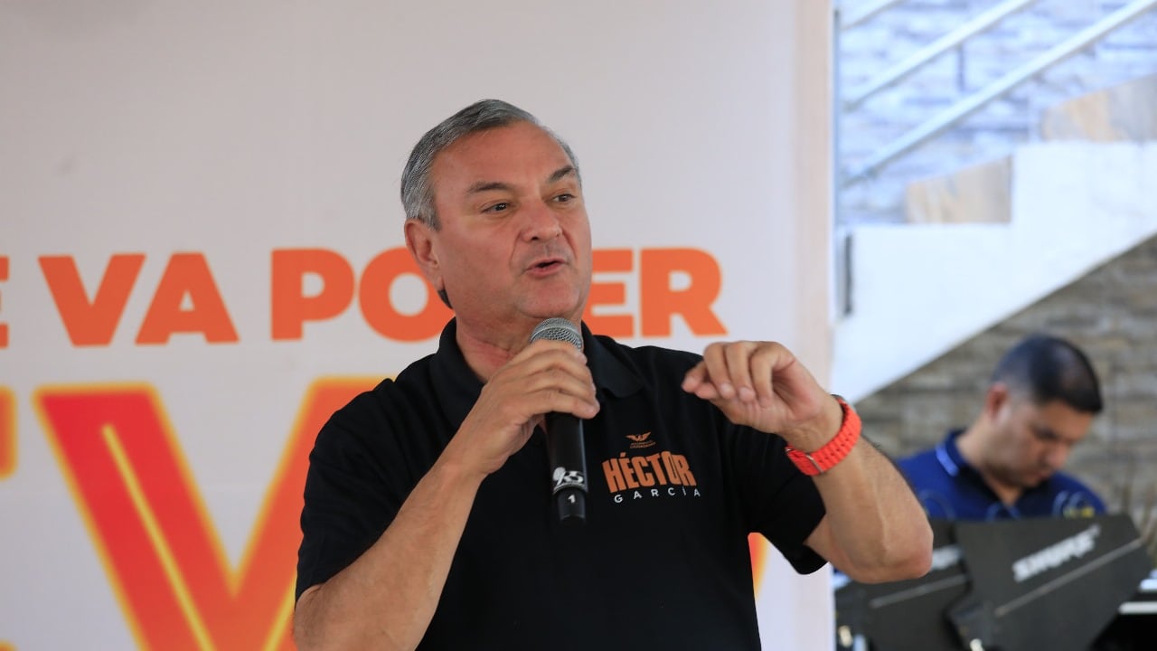 García dijo que la población podrá colaborar con su alcalde.