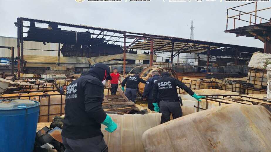 Desmantelan narcolaboratorio en García, Nuevo León