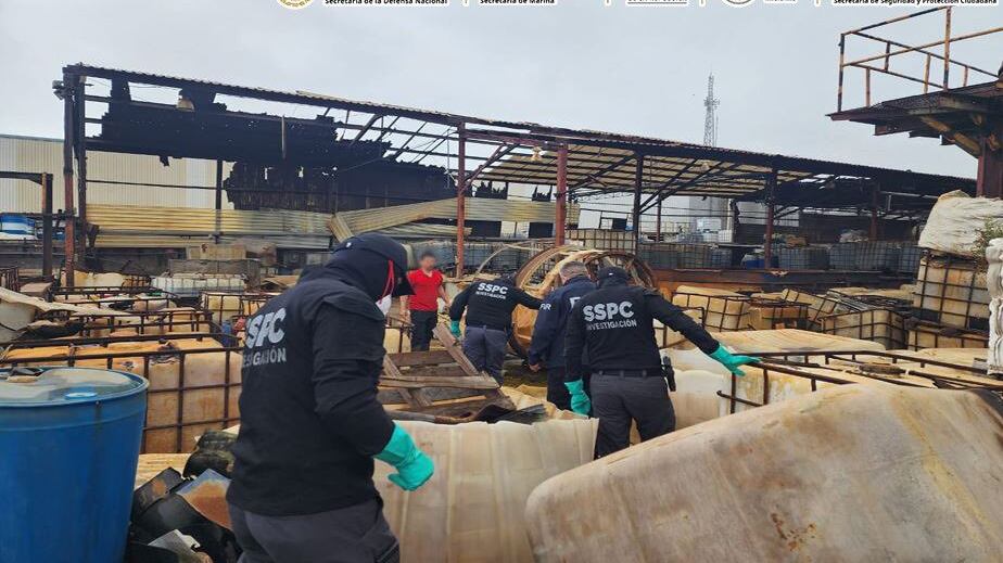 Desmantelan narcolaboratorio en García, Nuevo León