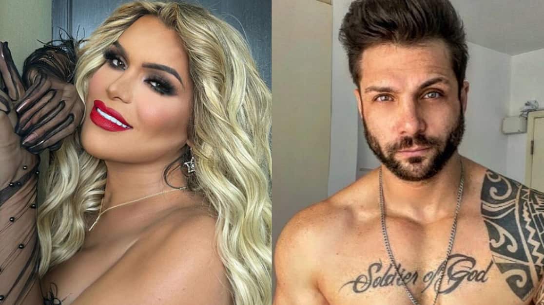 Wendy Guevara y Nicola Porcella