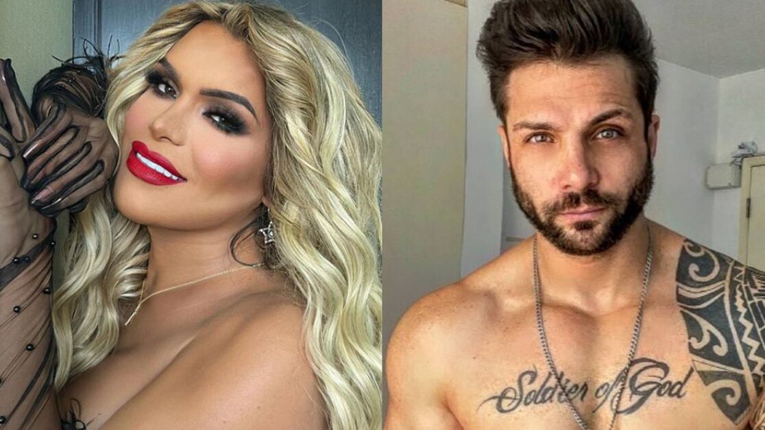 Wendy Guevara y Nicola Porcella