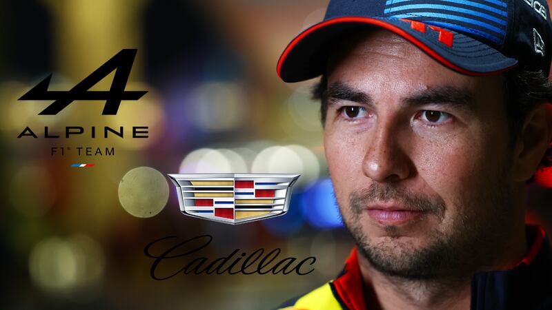 Checo Pérez volvería a la f1 con Cadillac o Alpine.