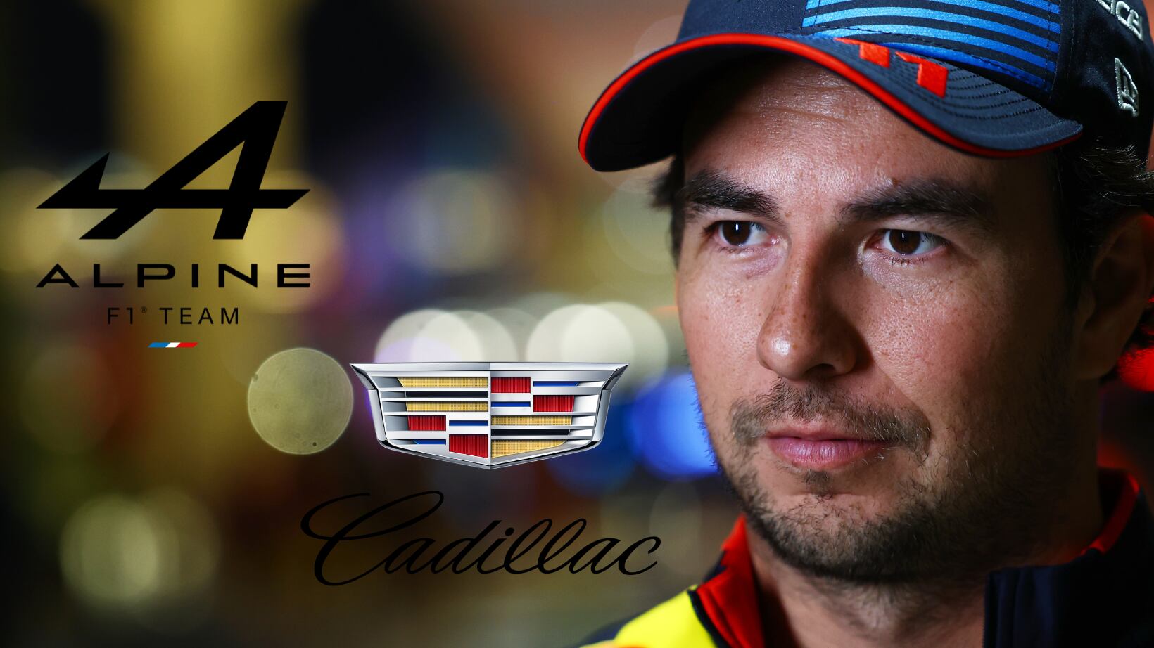 Checo Pérez volvería a la f1 con Cadillac o Alpine.