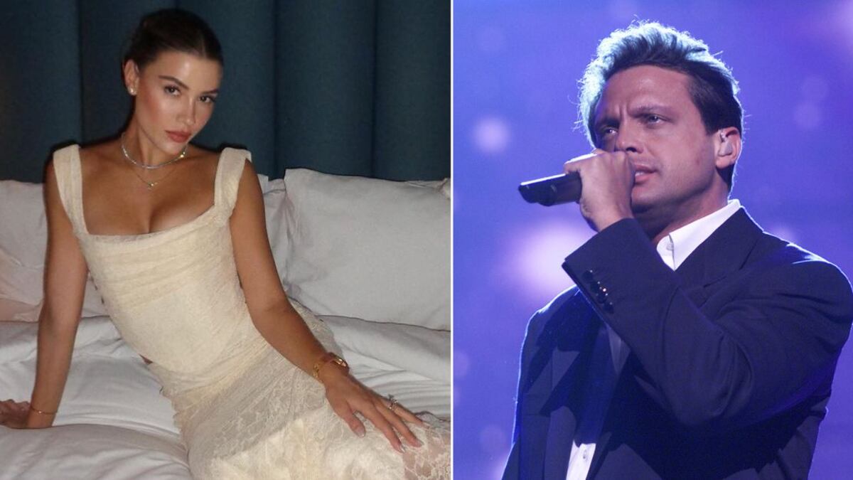 Así fue el reencuentro Luis Miguel y Michelle Salas en su boda en la Toscana.