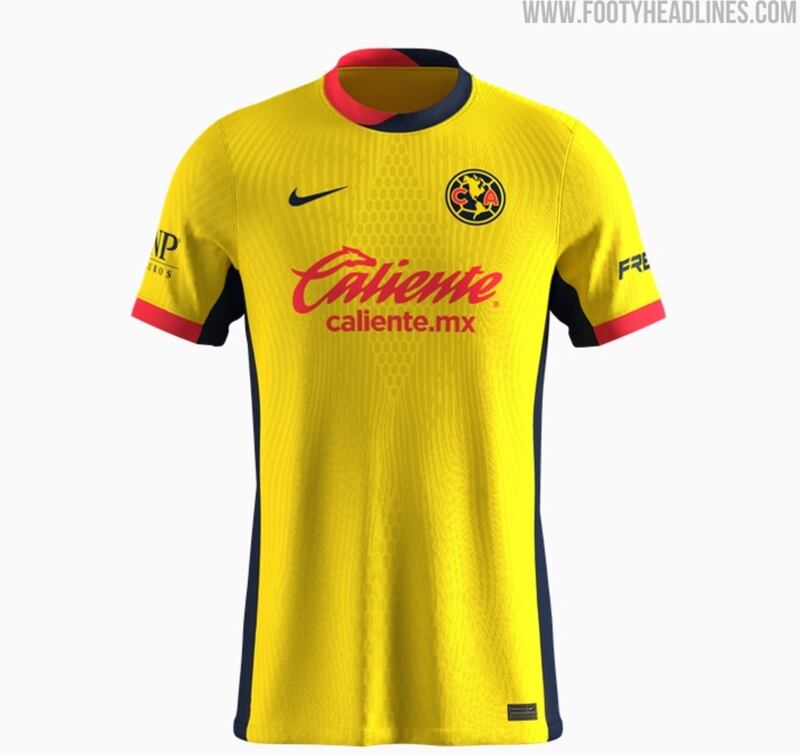 Jersey filtrado América