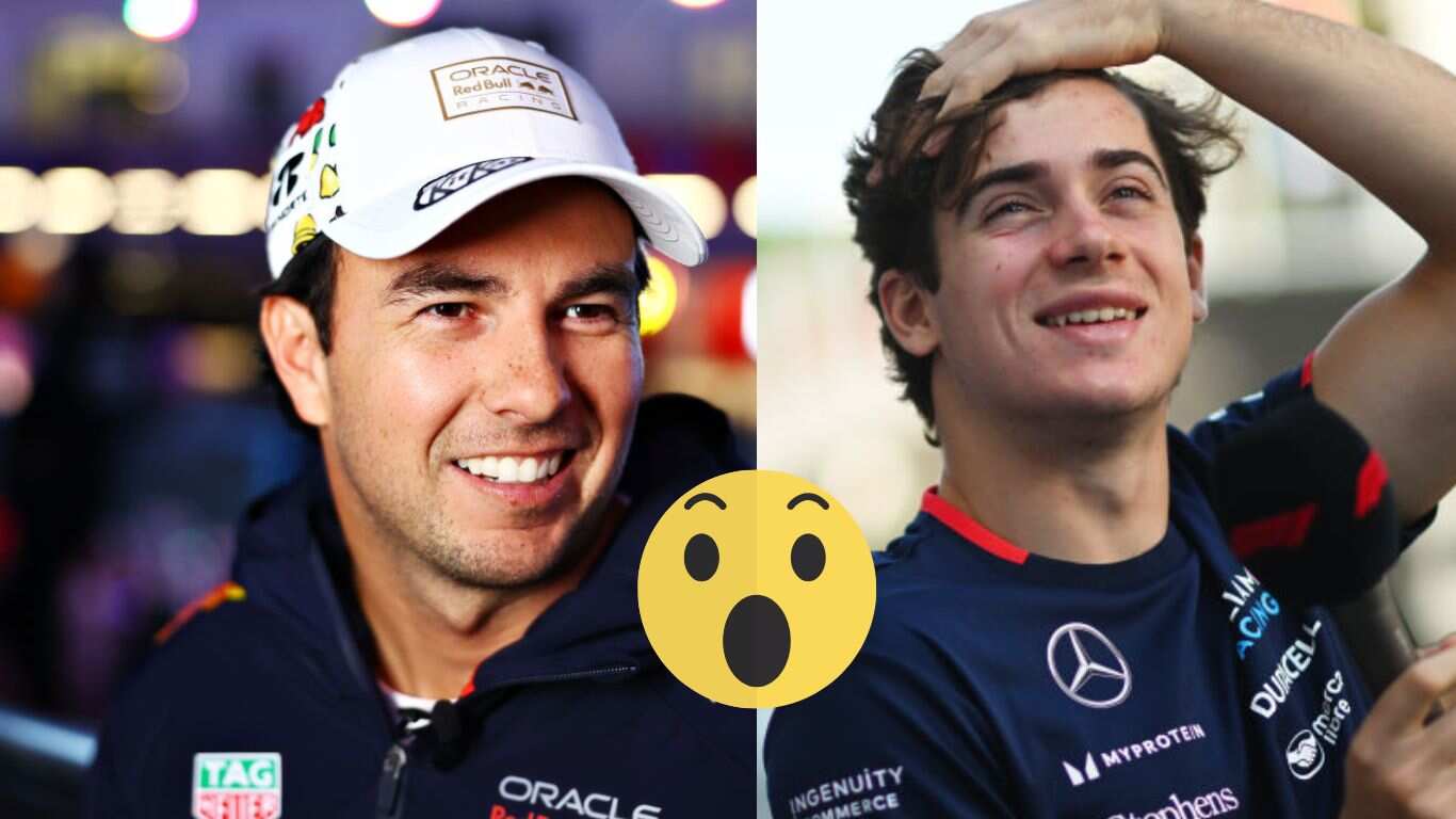 Sergio Pérez y Franco Colapinto