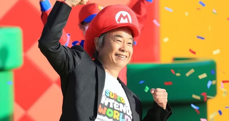 Shigeru Miyamoto - Super Nintendo World Hollywood.