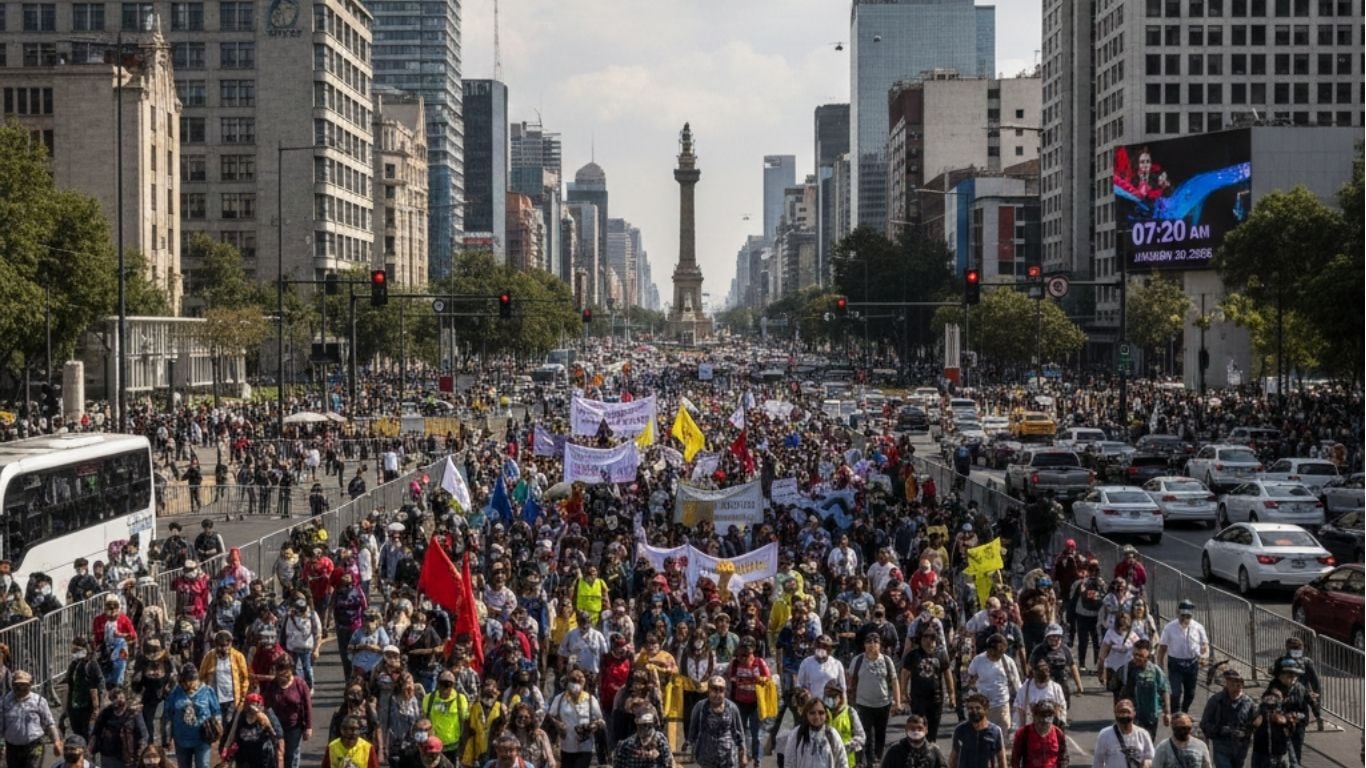 Marchas en CDMX