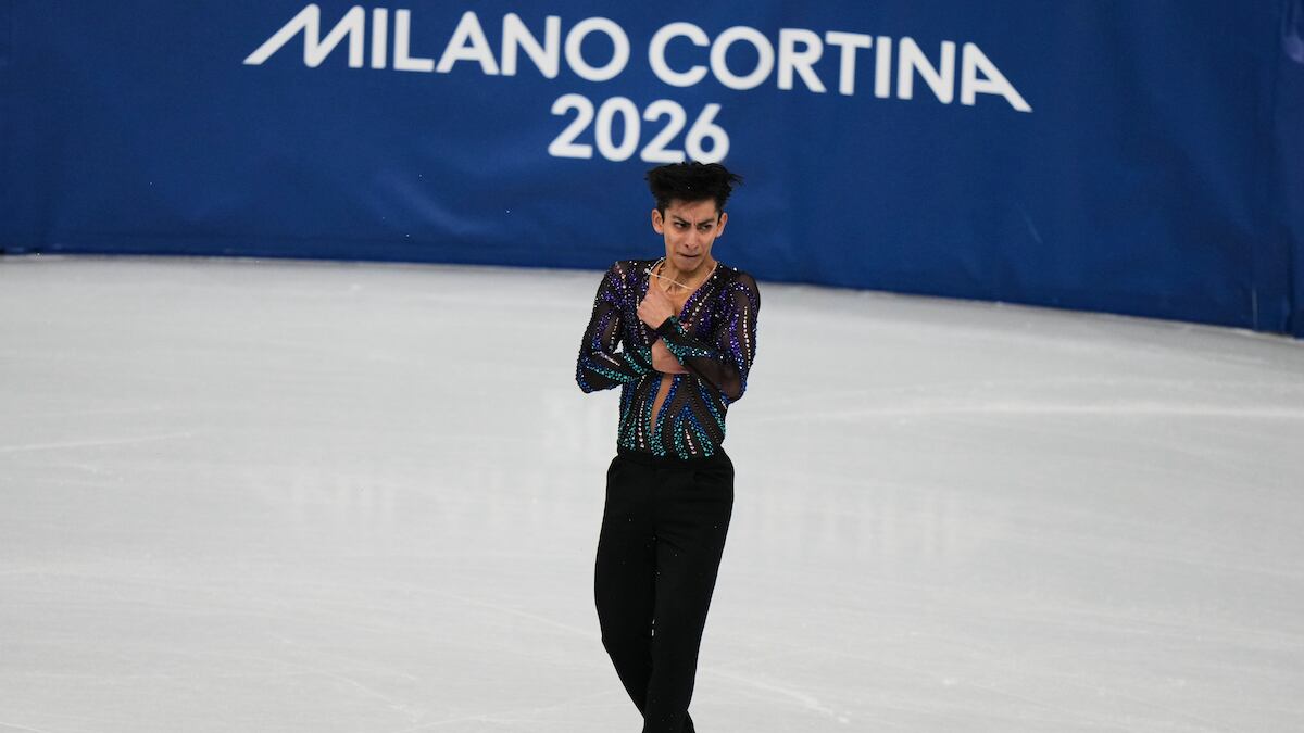 Donovan Carrillo en MIlano Cortina